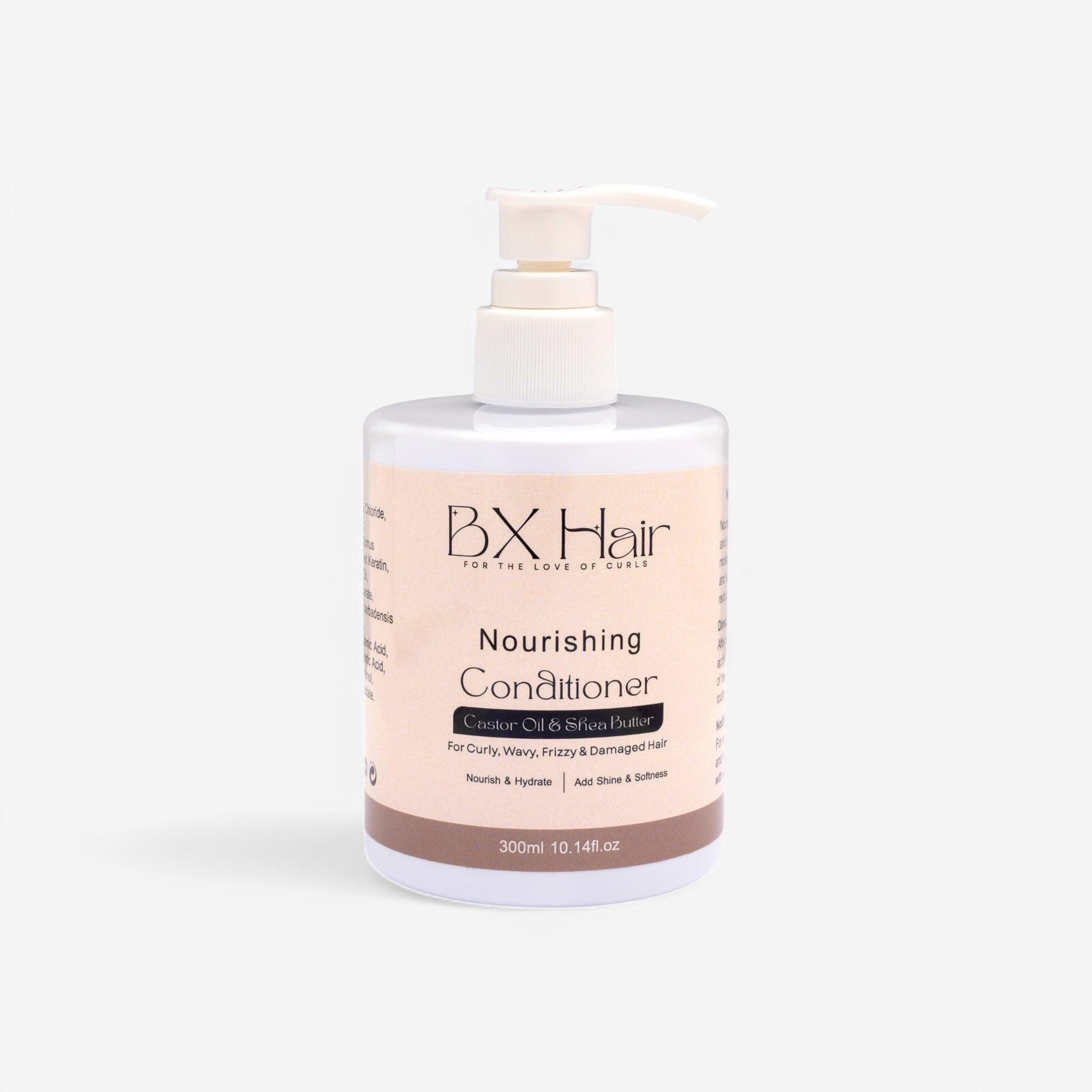 BX Hair® Nourishing Curly Hair Conditioner – Hydrating Conditioner for Dry & Frizzy Curls - 300ml