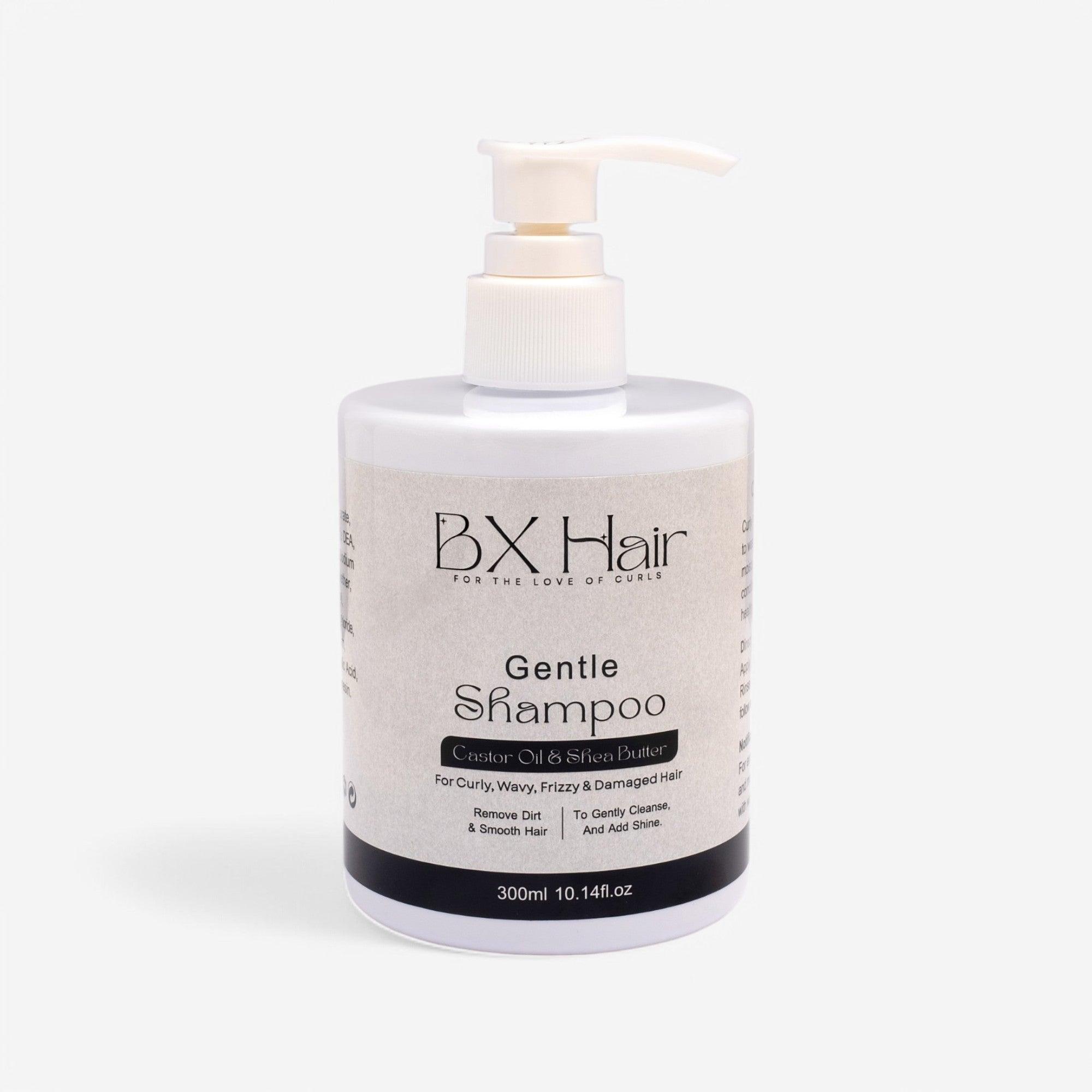 BX Hair® Curly Gentle Hair Shampoo – Sulphate-Free Moisturising Shampoo for Curly Hair - 300ml